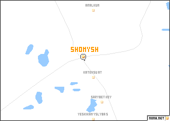 map of Shomysh