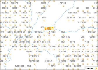 map of Shom