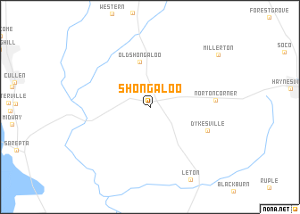 map of Shongaloo