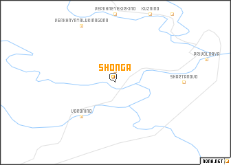 map of Shonga