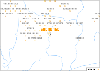 map of Shonongo
