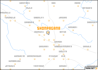 map of Shonpa Gana