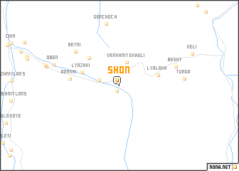 map of Shon