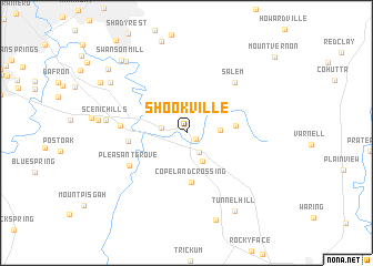 map of Shookville