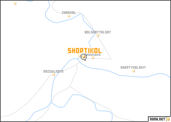 map of Shöptiköl