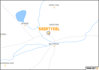 map of Shoptykolʼ