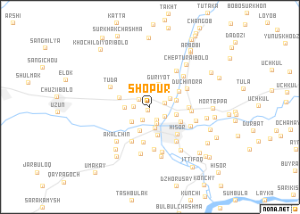 map of Shopur