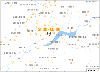 map of Shoral Dhok