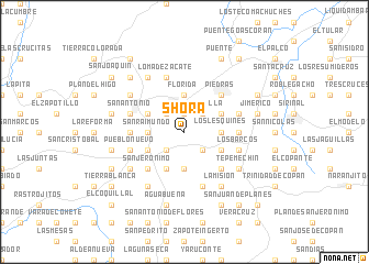 map of Shora