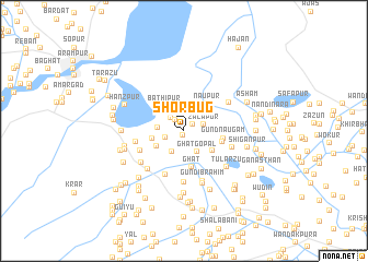 map of Shorbug