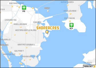 map of Shore Acres