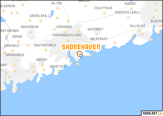 map of Shorehaven