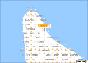 map of Shorey