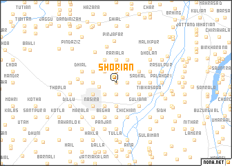 map of Shoriān