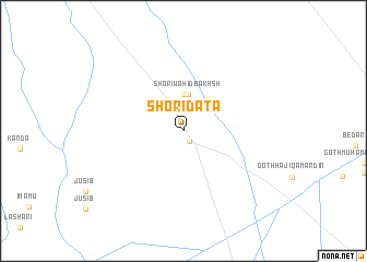 map of Shori Dāta