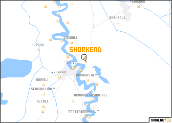 map of Shorkend