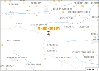 map of Shorkistry