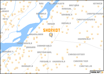 map of Shorkot