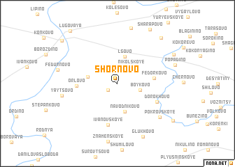 map of Shornovo