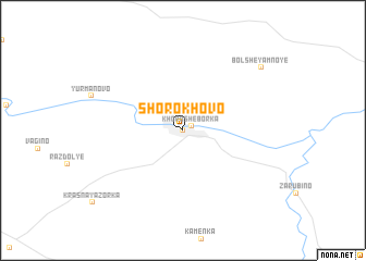 map of Shorokhovo