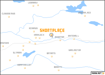 map of Short Place