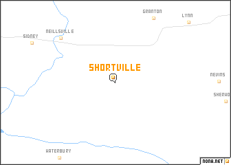 map of Shortville