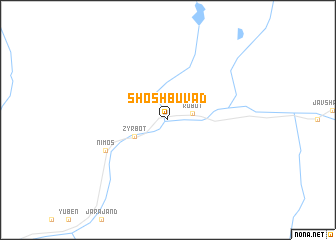 map of Shoshbuvad