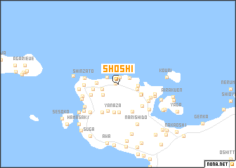 map of Shoshi