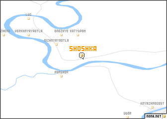 map of Shoshka