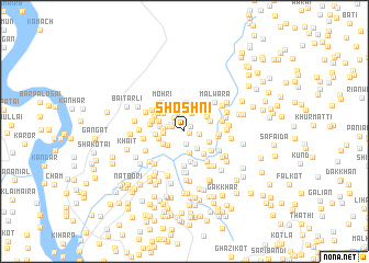 map of Shoshni