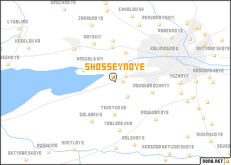 map of Shosseynoye