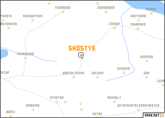 map of Shost\