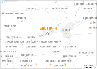 map of Shotivka