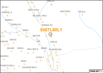 map of Shotlanly