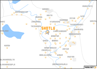 map of Shoţlū