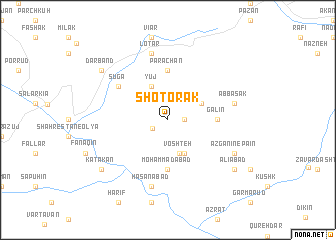 map of Shotorak