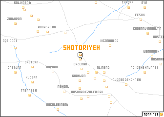 map of Shotorīyeh