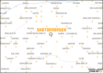 map of Shotor Mordeh