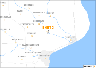 map of Shoto