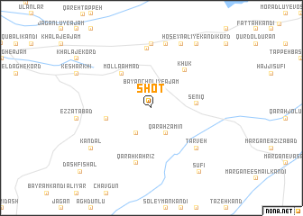 map of Shoţ