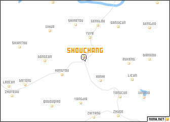 map of Shouchang