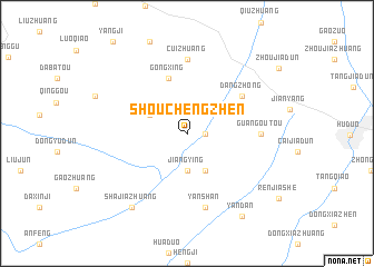 map of Shouchengzhen
