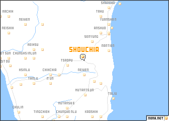 map of Shou-ch\
