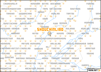 map of Shou-chin-liao