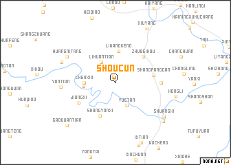 map of Shoucun