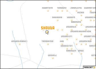 map of Shouda