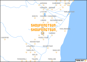 map of Shou-feng-ts\