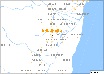 map of Shou-feng