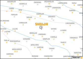 map of Shoujia