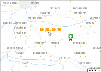 map of Shouldham